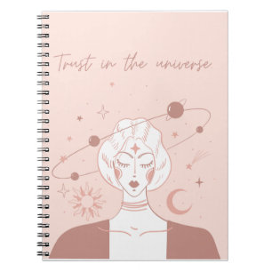 Trust in the Universe Spiritual Positivity Notebook