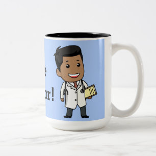 Trust Me Doc Two-Tone Coffee Mug