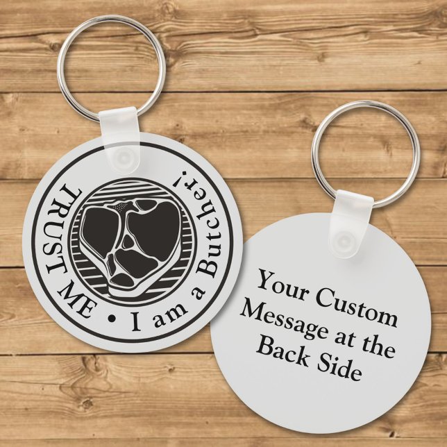 Trust me, I am a Butcher Keychain (Creator Uploaded)