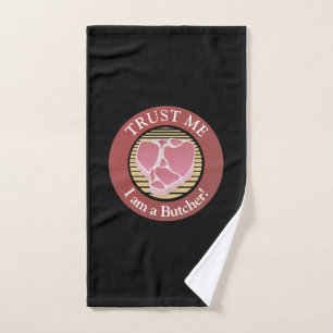 Trust me, I am a Butcher T-bone Bath Towel Set