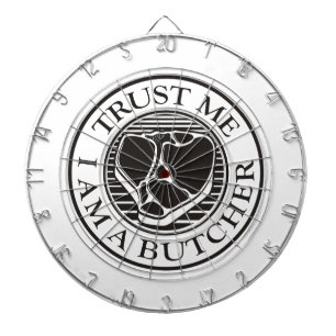 Trust me, I am a Butcher T-bone Dartboard