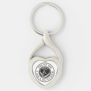 Trust me, I am a Butcher T-bone Key Ring