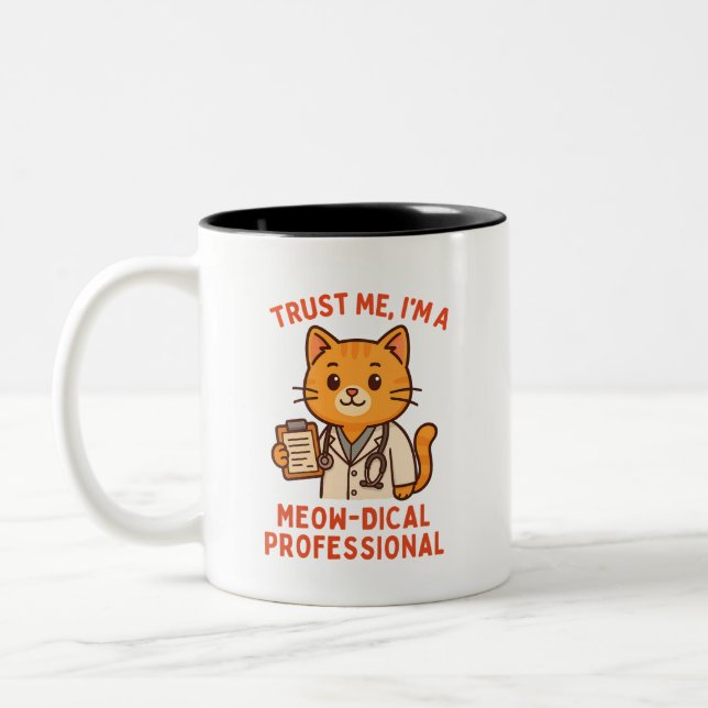 Trust me I am a doctor Mug (Left)