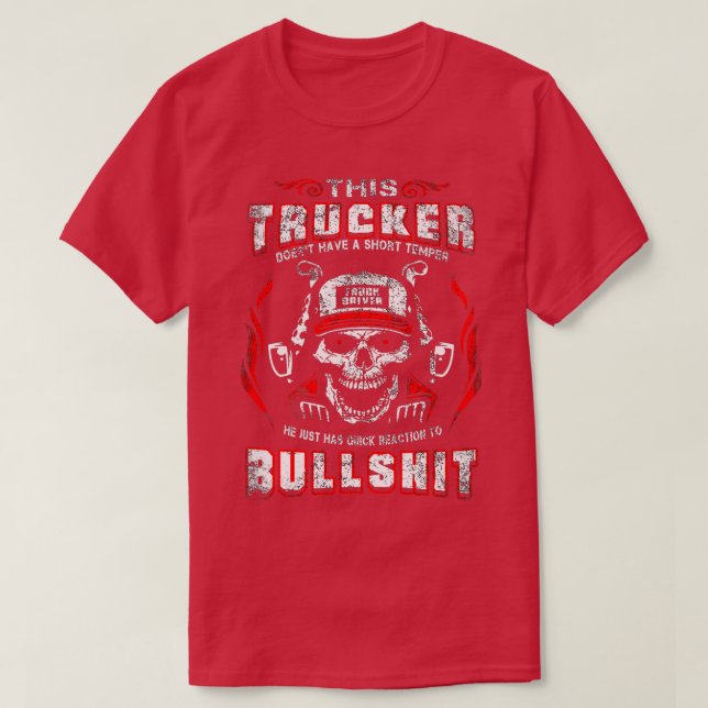 trust me i am a trucker T-Shirt (Design Front)