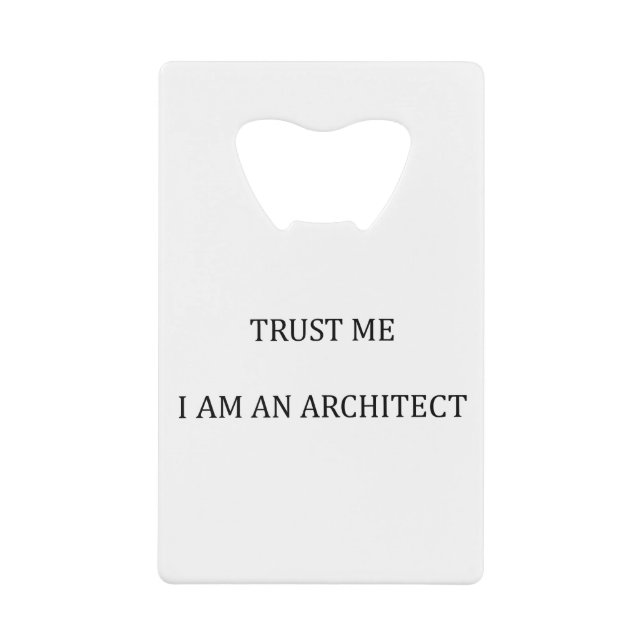Trust me I am an Architect (Front)