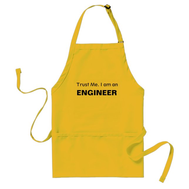 Trust Me. I am an ENGINEER Standard Apron (Front)