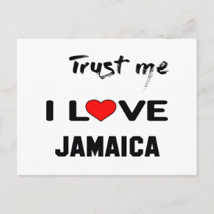 Trust me I love Jamaica. Postcard