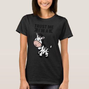Trust Me I`m A Zebra Kids Zebra T-Shirt