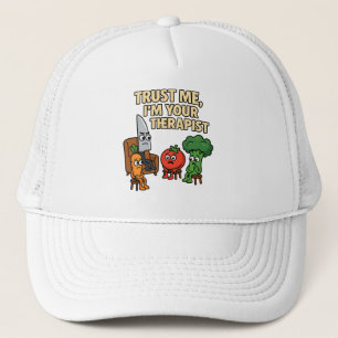 Trust Me, I’m Your Therapist – Funny Cartoon Trucker Hat