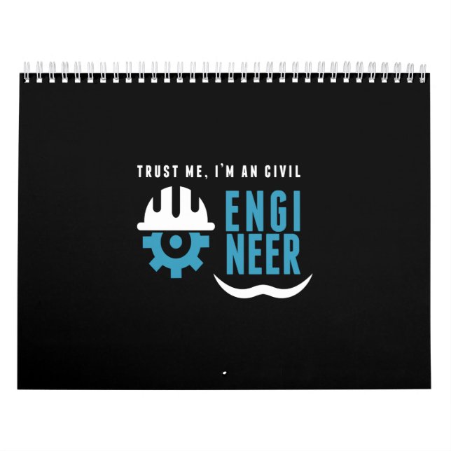 trust me i'm a civil engineer calendar (Cover)