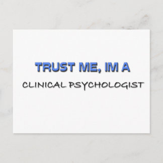Trust Me I'm a Clinical Psychologist Postcard