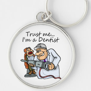 Trust Me Im A Dentist Key Ring