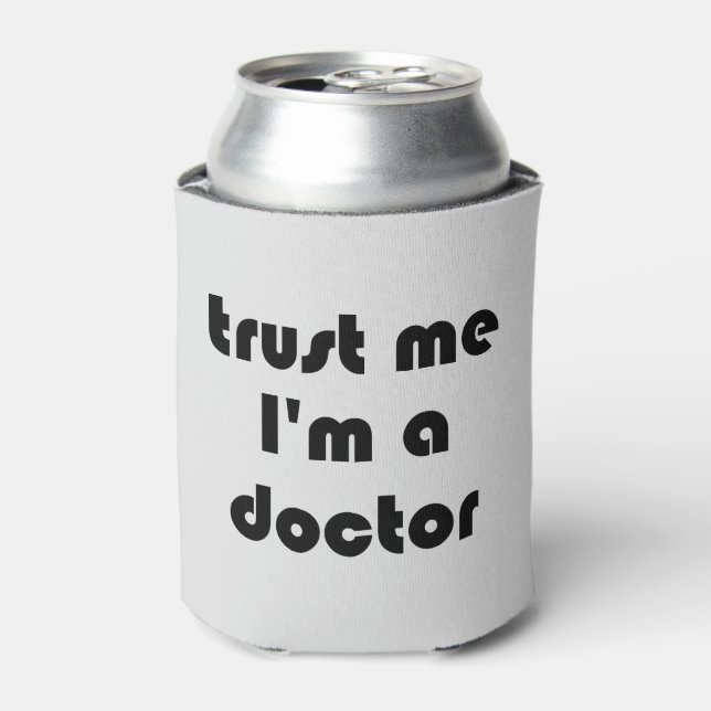 Trust Me I'm A Doctor Can Cooler (Can Front)