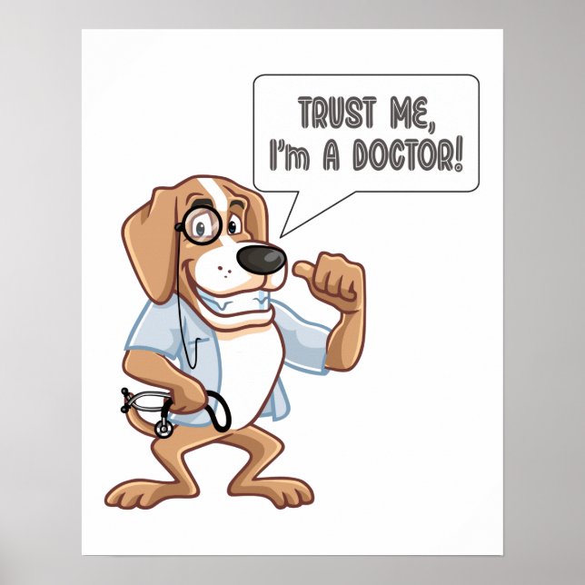 Trust Me Im a Doctor Poster (Front)