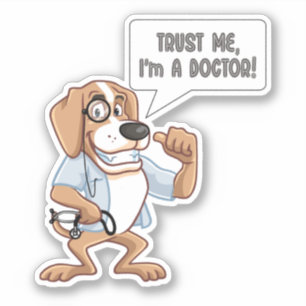Trust Me I'm A Doctor Sticker