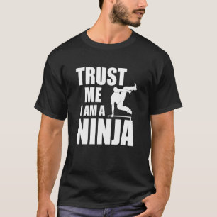 Trust Me I'm A Ninja Kitsune Style Japanese Samura T-Shirt