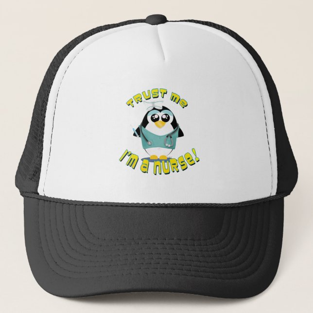 Trust Me I'm a Nurse Trucker Hat (Front)
