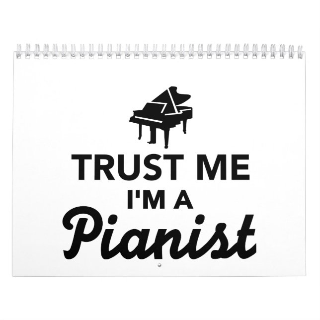 Trust me I'm a Pianist Calendar (Cover)