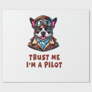 Trust Me, I'm A Pilot Wrapping Paper