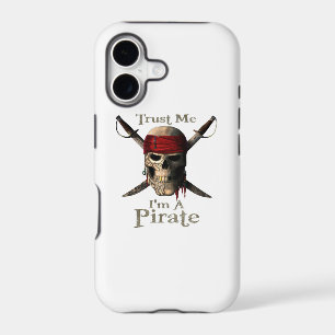 Trust Me I'm A Pirate Skull and Swords Funny