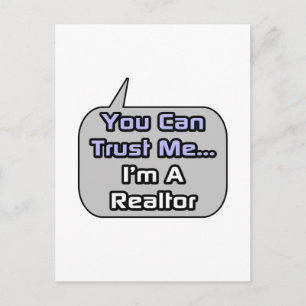 Trust Me .. I'm a Realtor Postcard