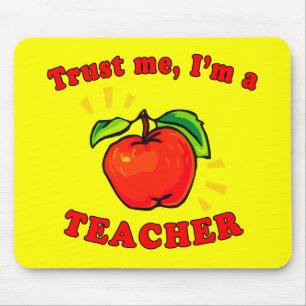 Trust Me I'm a Teacher Products Mouse Mat