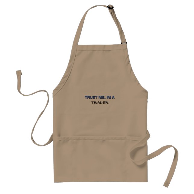 Trust Me I'm a Trader Standard Apron (Front)