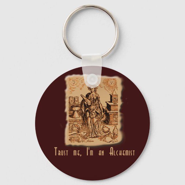 Trust Me I'm an Alchemist! Key Ring (Front)