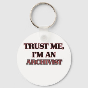 Trust Me I'm an Archivist Key Ring