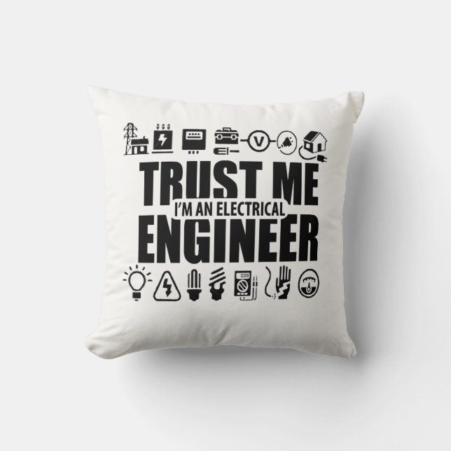 Trust me, I'm an electrical engineer Cushion (Front)
