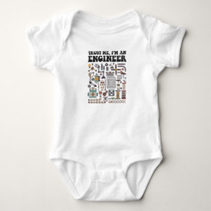 Trust me, I'm an engineer Baby Bodysuit