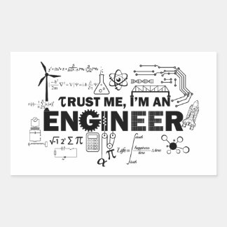 Trust Me I'm An Engineer Sticker