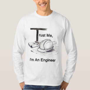 Trust Me I'm An Engineer T-Square T-Shirt