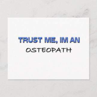 Trust Me I'm an Osteopath Postcard