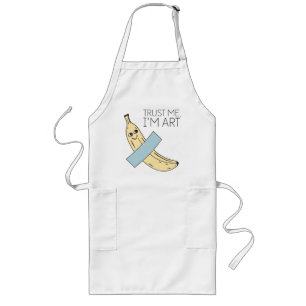 Trust Me I'm Art, Banana with Tape Long Apron