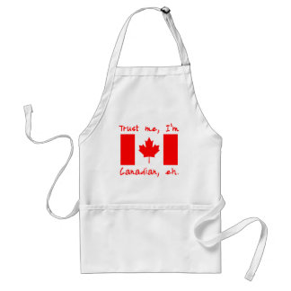 Trust Me I'm Canadian Products Standard Apron