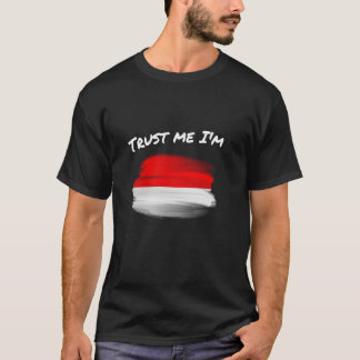 Trust Me I'm Indonesian - Vintage Indonesia Flag H T-Shirt
