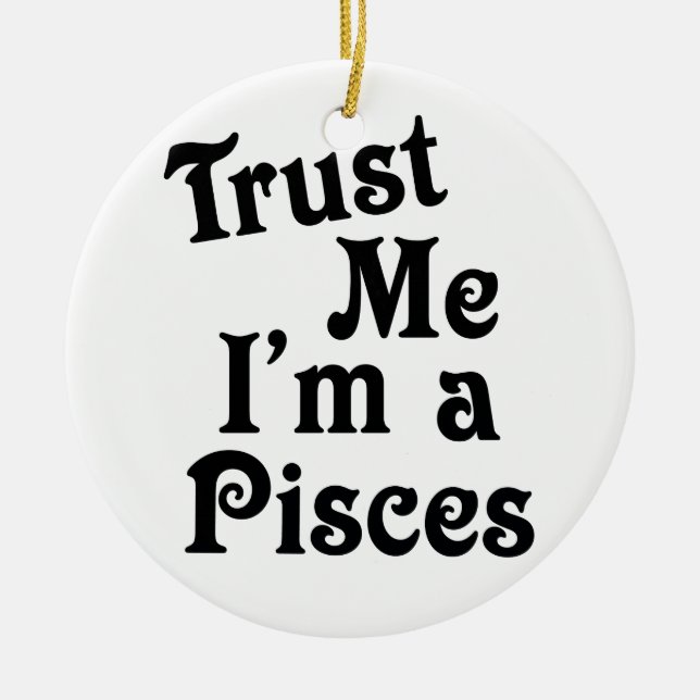 Trust Me Ornament (Front)