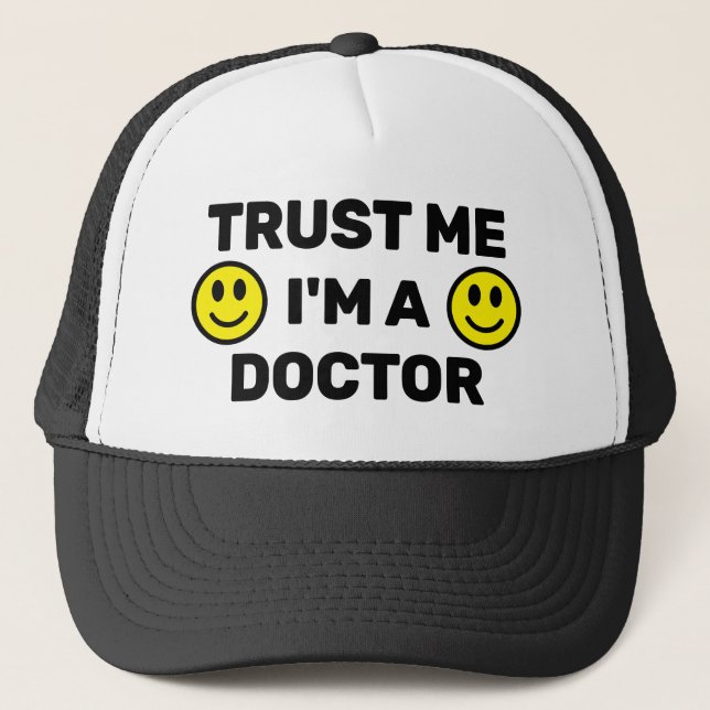 Trust Me Trucker Hat (Customize It!) (Front)