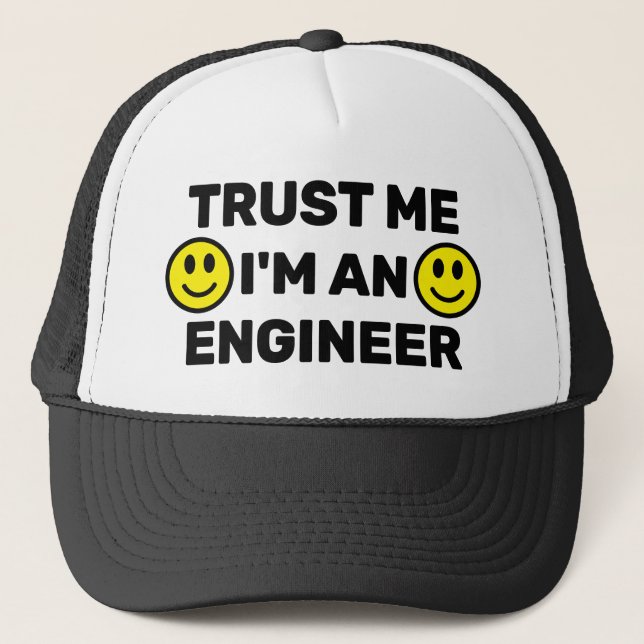 Trust Me Trucker Hat (Customize It!) (Front)