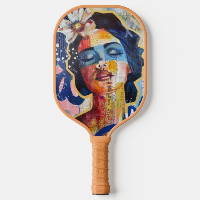 Trust Monogram Initial  Pickleball Paddle (Front)