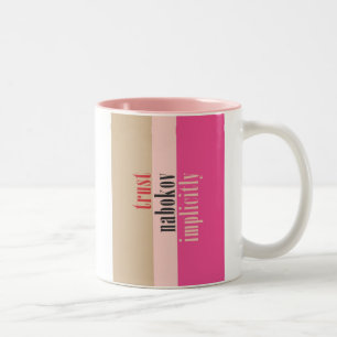 "Trust Nabokov Implicitly" Two-Tone Coffee Mug