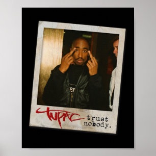 Trust Nobody Photo Short Sleeve  Poster