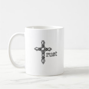 Trust Ornate Cross Christian Mug