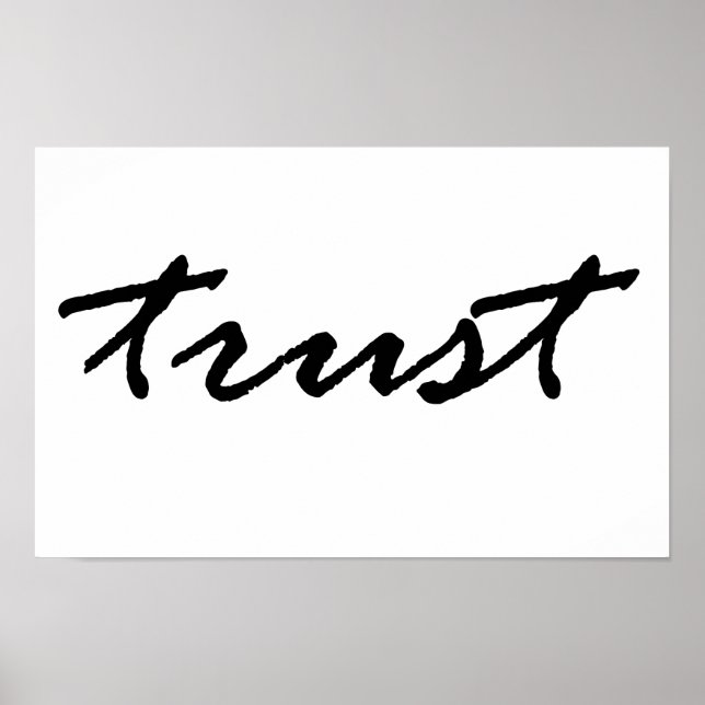 Trust Poster (Front)