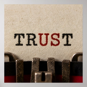 Trust Poster