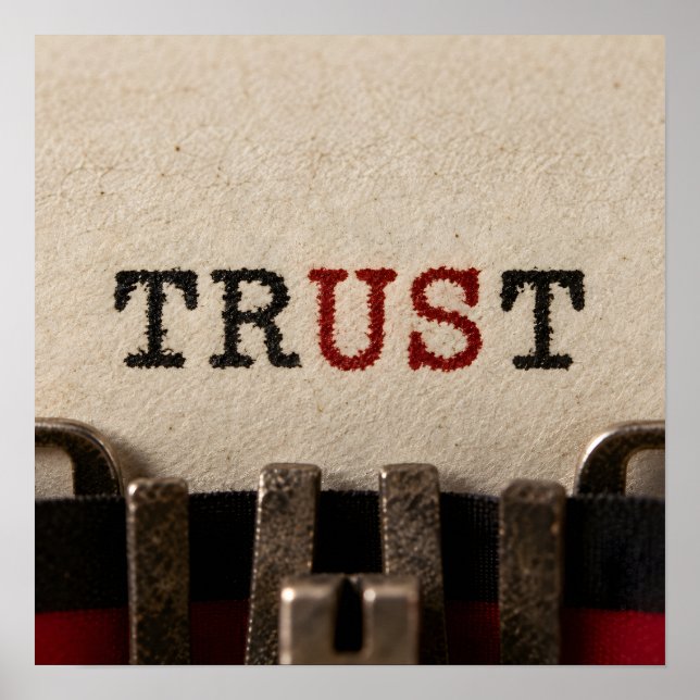 Trust Poster (Front)