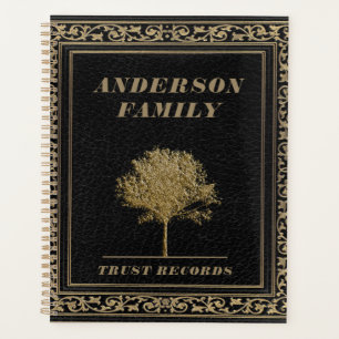 Trust Records 3 Ring Binder Planner