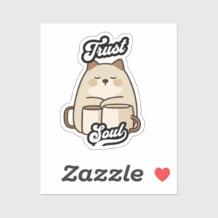 Trust Soul – Gato Kawaii y Tazas Zen