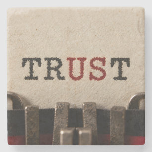 Trust Stone Coaster